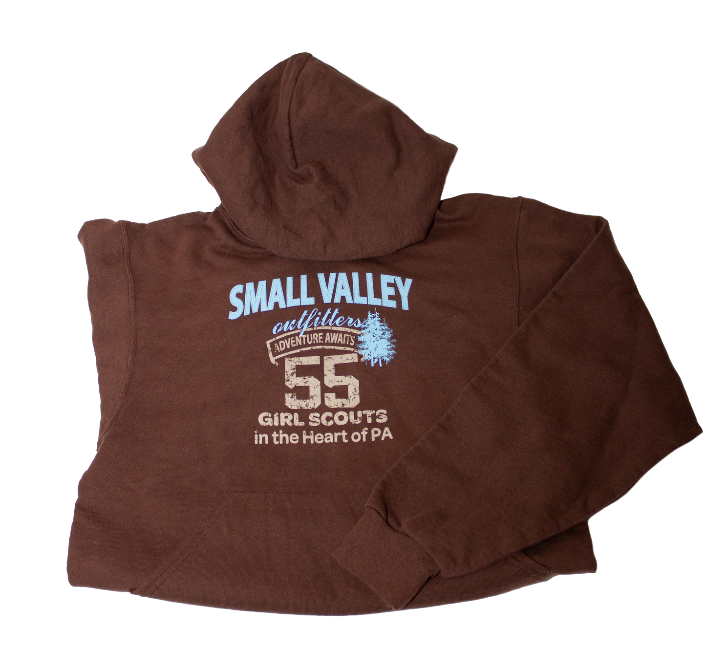 Brown Camp Small Valley Hoodie