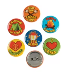 Mini Camp Buttons