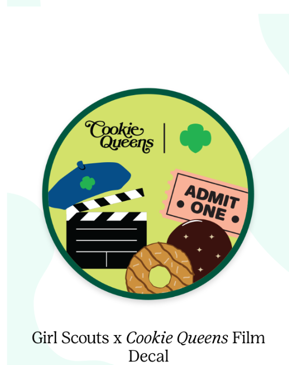 COMING SOON! Girl Scouts x Cookie Queens Film Decal Sticker