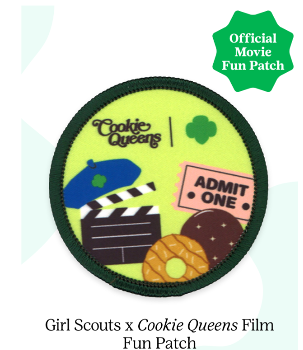 COMING SOON! Girl Scouts x Cookie Queens Film Sew-On Patch
