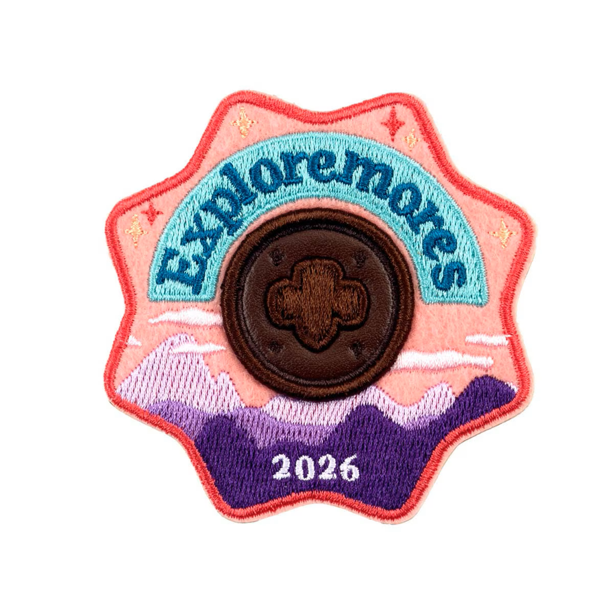 Girl Scouts x Supermix Studio Exploremores Iron-On Super Fun Patch