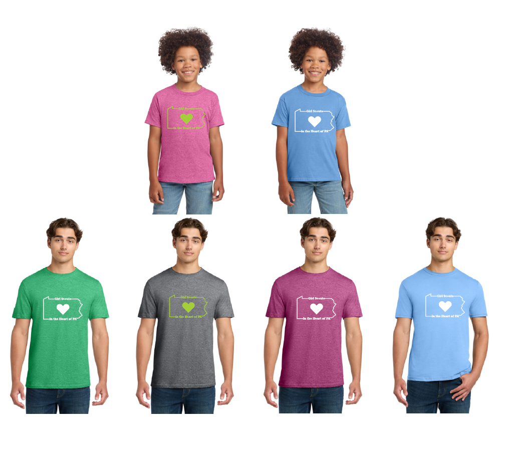Girl Scouts in the Heart of PA T-shirt