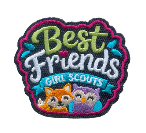 Best Friends Iron-On Patch