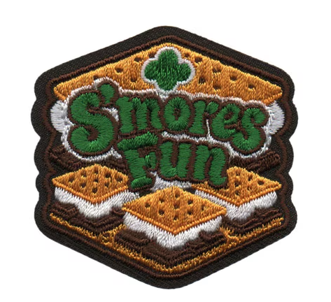 S'mores Fun Iron-On Patch