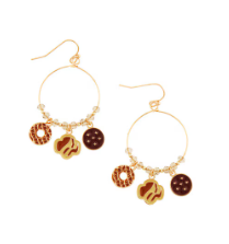 Sparkle Cookie Earring Set