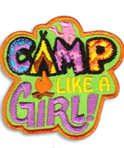 Camp Like a Girl Patch