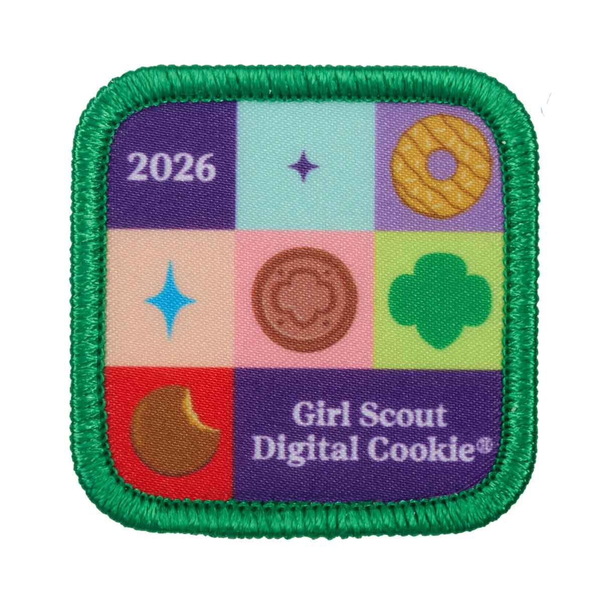 2026 Girl Scout Digital Cookie Sew-On Patch