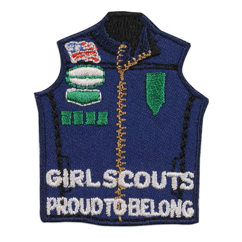Adult Vest with Insignia Patch