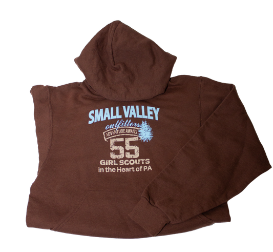 Brown Camp Small Valley Hoodie