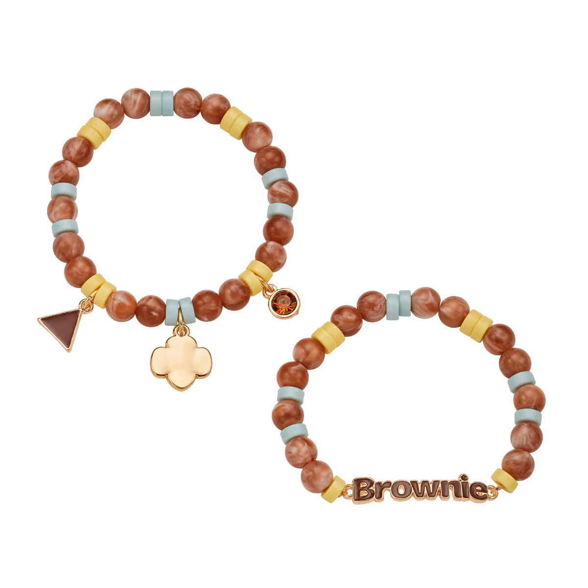 Girl Scout Brownie Bracelet Set