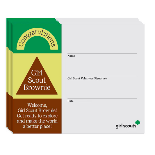 Brownie Bridging Certificate