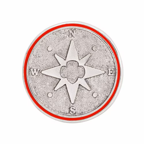 Cadette True North Award Pin