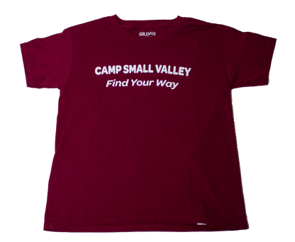 Camp Small Valley-Find Your Way T-shirt