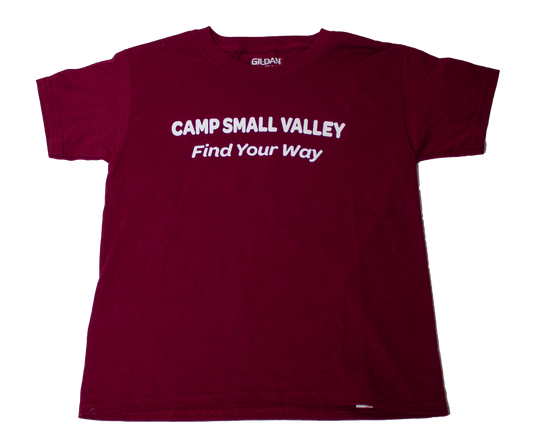 Camp Small Valley-Find Your Way T-shirt