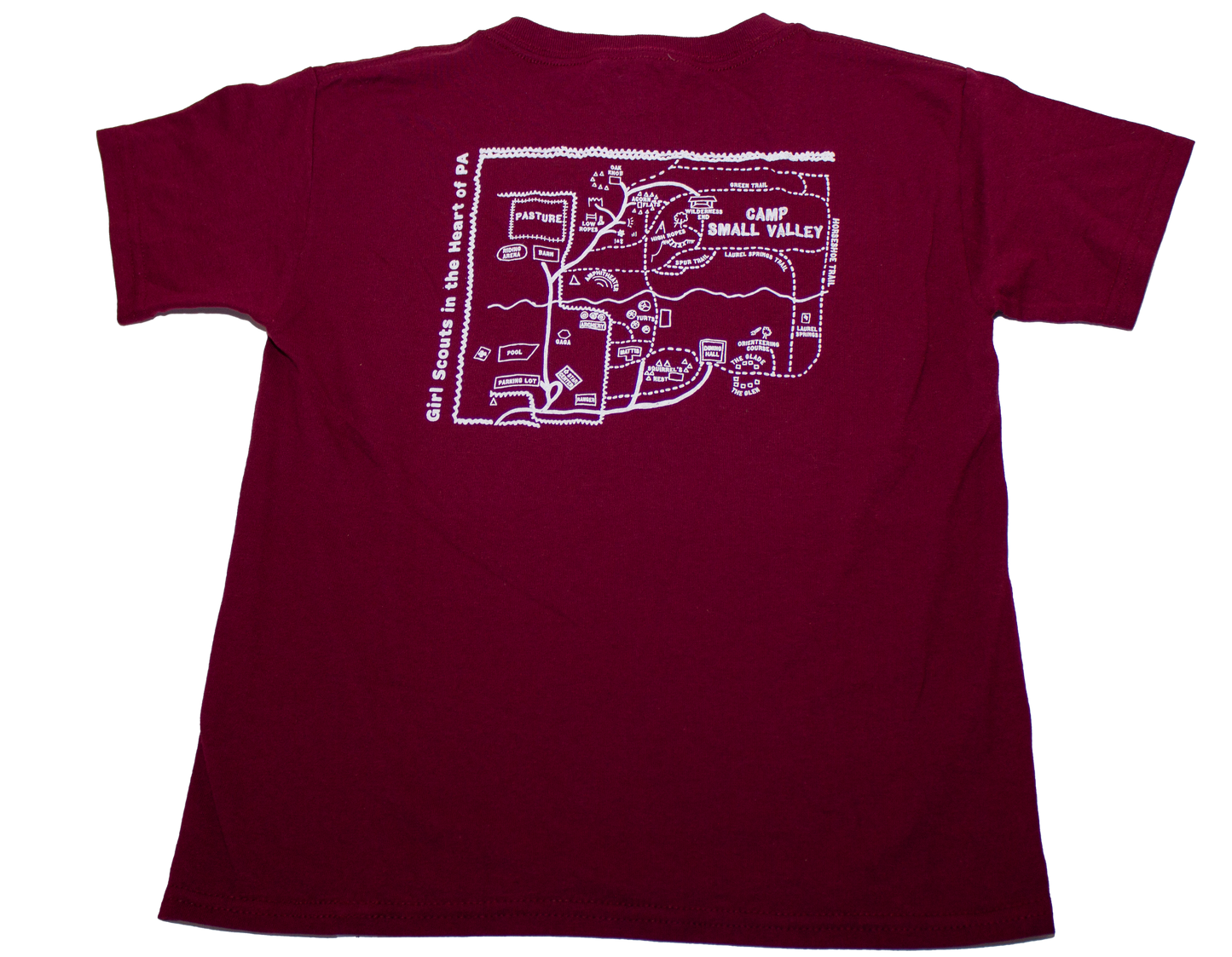Camp Small Valley-Find Your Way T-shirt