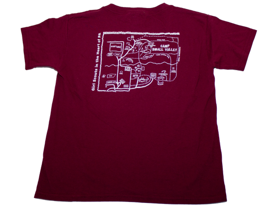 Camp Small Valley-Find Your Way T-shirt