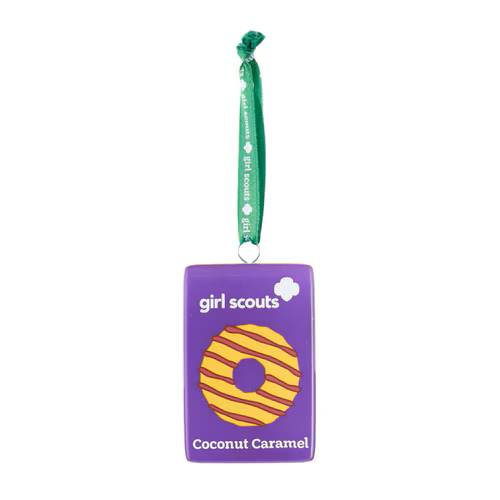 Caramel Coconut Box Ornament