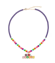 Girl Scout Candy Color Necklace