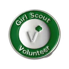 Green Volunteer Pin