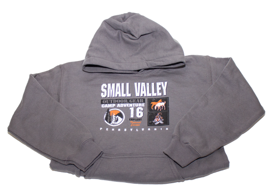 Grey Camp Small Valley Hoodie