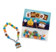 S'mores Beaded Charm Bracelet Craft Kit