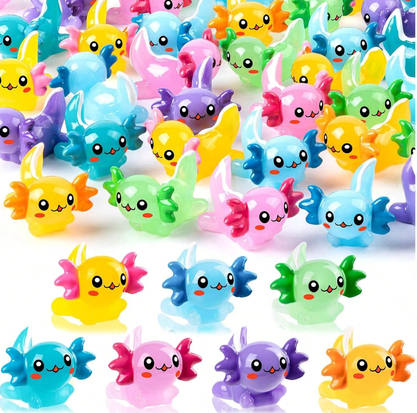 Mini Resin Axolotls