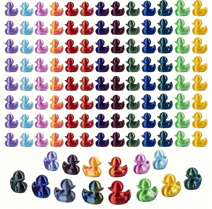 Assorted Colors-Resin Ducks