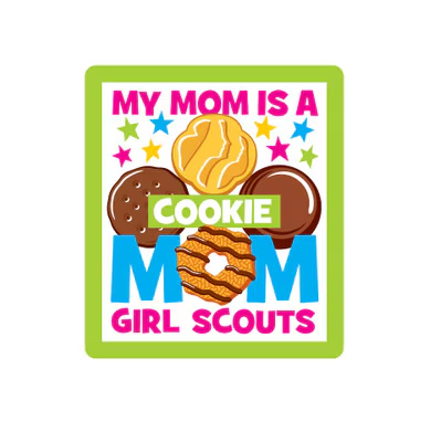 My Mom Is A Cookie Mom Sew-On Patch