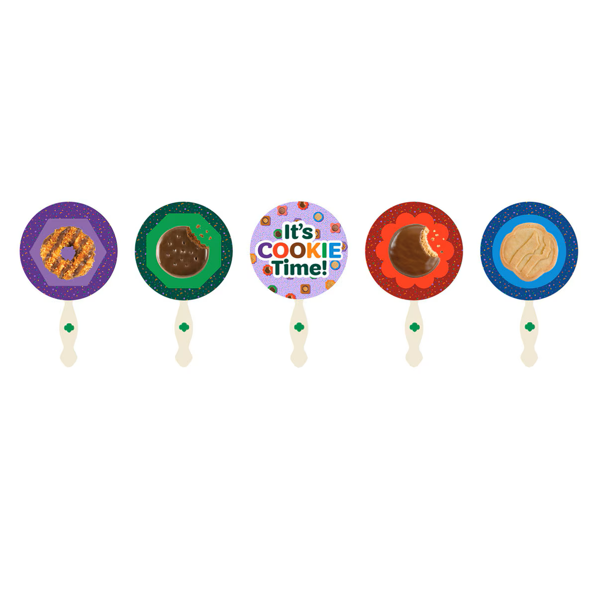 Handheld Cookie Signs-Set of Four – Girl Scouts in the Heart of PA