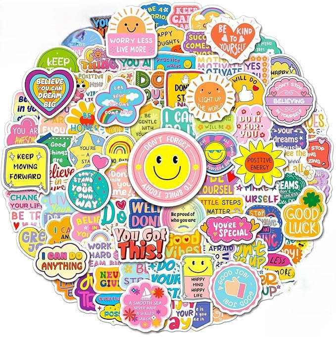 Assorted Motivational Stickers