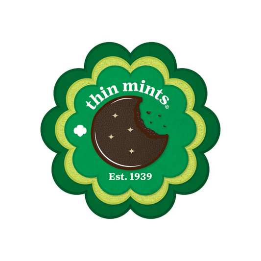 Girl Scouts x Supermix Studio Thin Mints® Iron-On Super Fun Patch