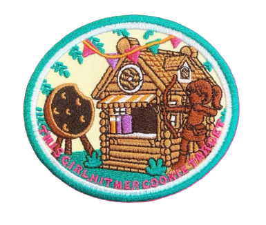 This Girl Hit Her Cookie Target Fun Patch