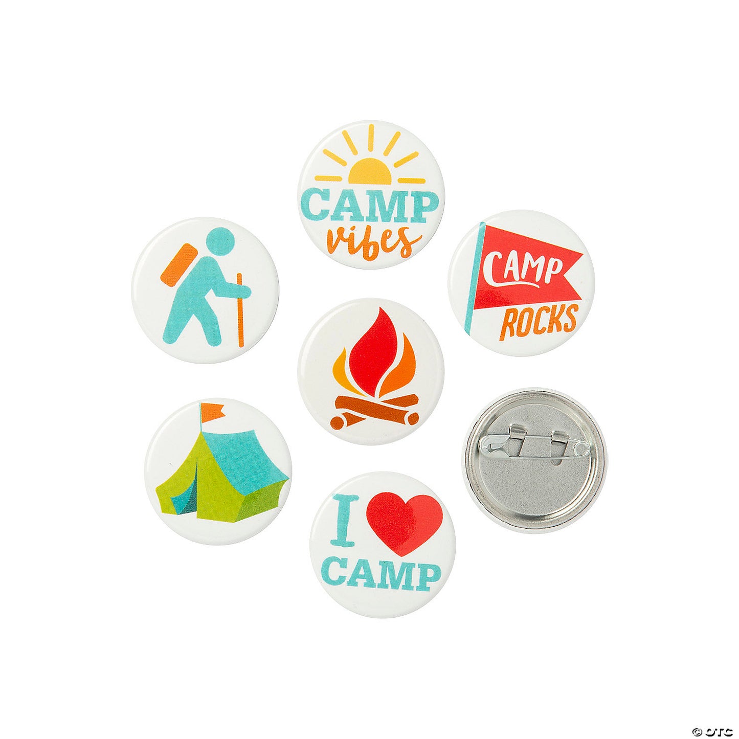 Mini Camp Buttons