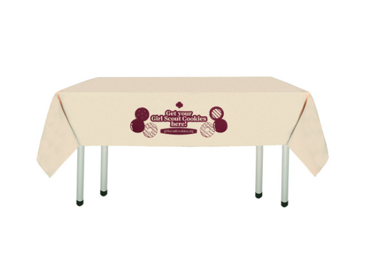 Girl Scout Cookies Tablecloth (rectangle)
