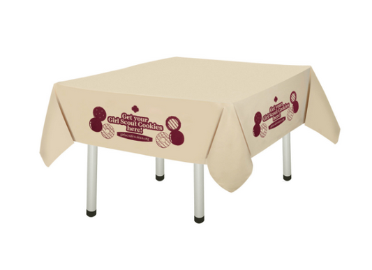 Girl Scout Cookies Tablecloth (Square)