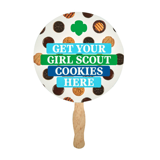 Girl Scout Cookie Cookie Sign